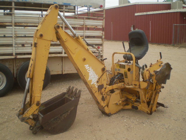 Mustang skid steer backhoe attach.
